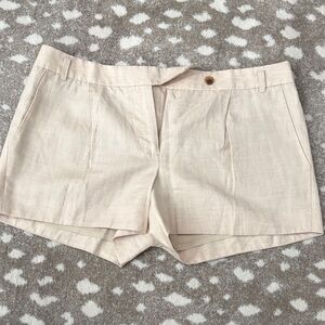 J. Crew Linen-Blend Tailored Shorts
